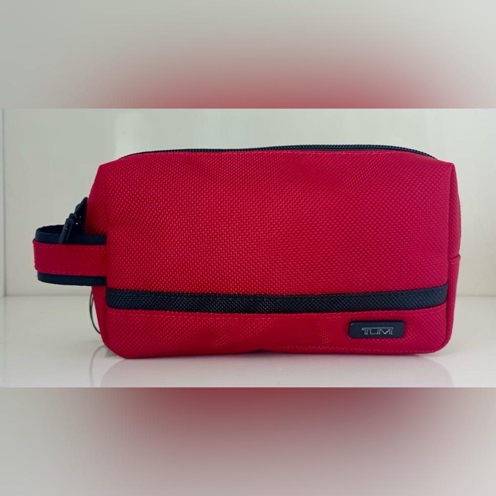 Brand New with Tag TUMI Small Kit in Red